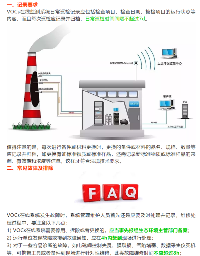 VOCs在線監(jiān)測(cè)系統(tǒng)日常運(yùn)行管理要求如何？